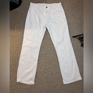 NWOT Stretchy High-Waisted White Flare Jeans